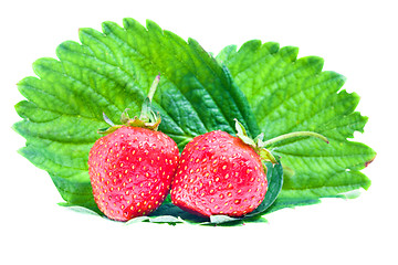 Image showing Strawberry (isolated)