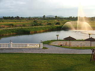 Image showing view of fontaine