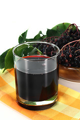 Image showing Elderberry juice