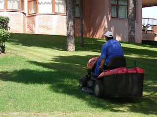 Image showing lawn mower