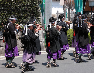 Image showing Flautist kids