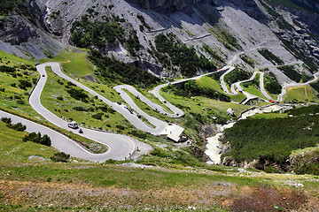 Image showing Stelvio Road