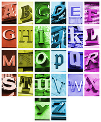 Image showing Alphabet