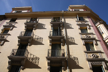 Image showing Madrid apartment building