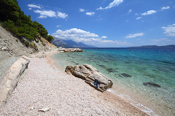 Image showing Adriatic Sea, Croatia