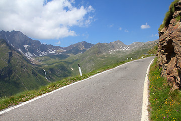 Image showing Italy - Alpine road