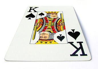 Image showing king of spades