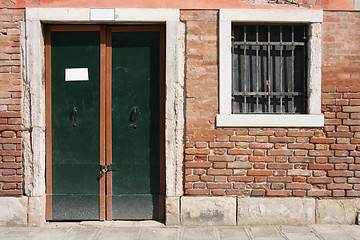 Image showing Door and window