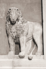 Image showing Lion in Venice