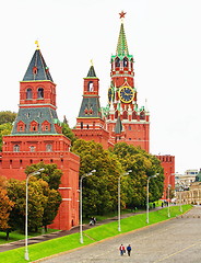 Image showing view of the Moscow Kremlin