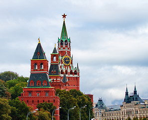 Image showing view of the Moscow Kremlin