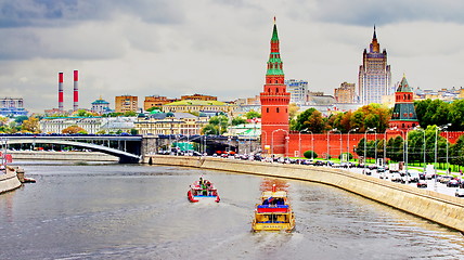 Image showing view of the Moscow Kremlin