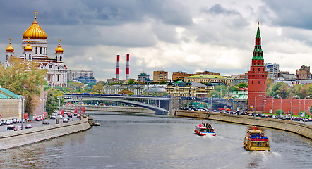 Image showing view of the Moscow Kremlin