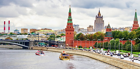 Image showing view of the Moscow Kremlin