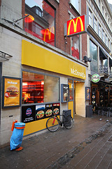 Image showing McDonalds fast food