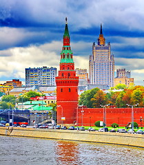 Image showing view of the Moscow Kremlin