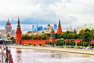 Image showing view of the Moscow Kremlin