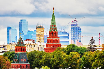 Image showing view of the Moscow Kremlin