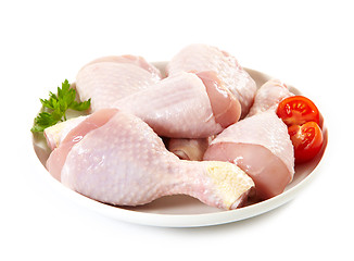 Image showing raw chicken legs