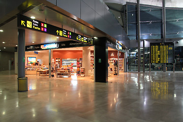 Image showing Valencia Airport interior