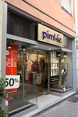 Image showing Pimkie apparel store