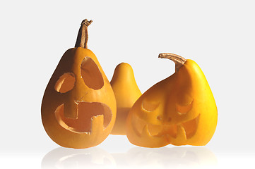 Image showing Halloween pumpkins