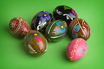 Image showing easter eggs
