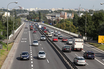 Image showing Heavy traffic