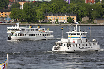 Image showing Stockholm ferries