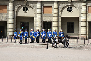 Image showing Royal Guard in Stockholm