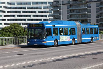 Image showing Volvo bus in Stockholm