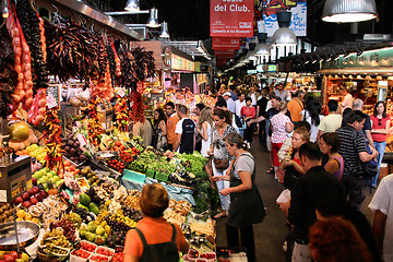 Image showing Boqueria, Barcelona