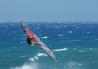 Image showing Wind surfing