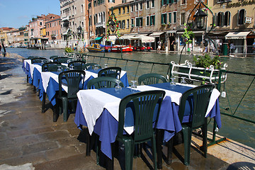 Image showing Venice restaurant