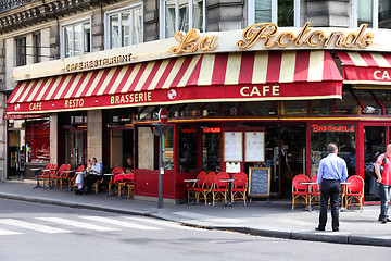 Image showing Paris cafe