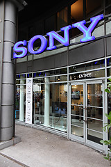 Image showing Sony store