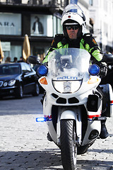 Image showing Police MC