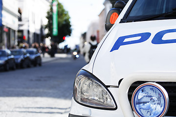 Image showing Police car