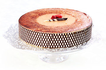 Image showing Tiramisu birthday cake