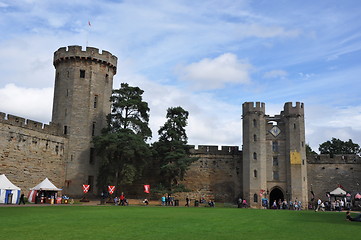 Image showing Warwick Castle in England