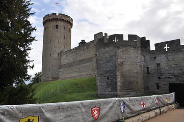 Image showing Warwick Castle in England