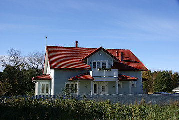 Image showing The modern house