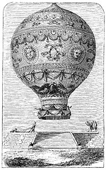 Image showing Balloon of Marquis d'Arlandes