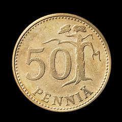 Image showing Fifty Penni