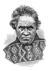 Image showing New Zealand Native Chief
