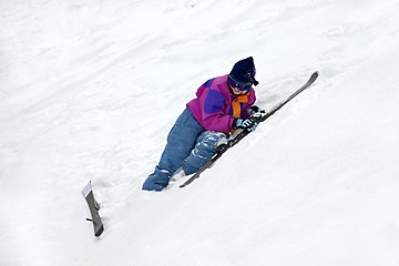 Image showing Skier