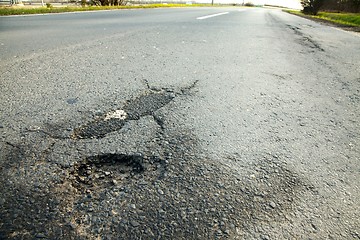 Image showing Pothole