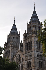 Image showing Natural History Museum in London