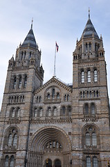 Image showing Natural History Museum in London