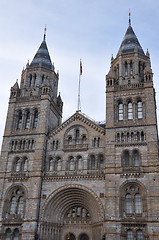 Image showing Natural History Museum in London